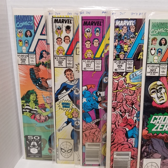 Huge lot 37 Marvel Copper Age Avengers Comic Books - Picture 9 of 16